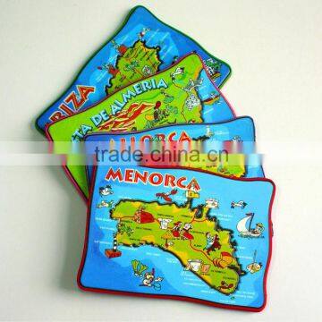 Tourist souvenir rubber fridge magnet -MENORCA