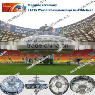 2013 World Championships in Athletics Inflatable space station