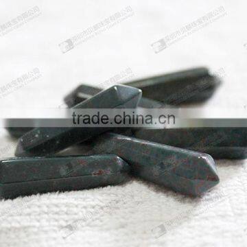 Bloodstone jewelry bloodstone point pendants for men