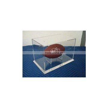 acrylic display case acrylic display box acrylic display stand for football