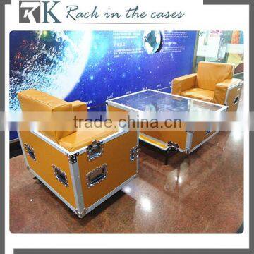 aluminum ata road flight case for sofa flight case