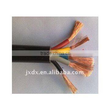 300/500V electrical copper 5 core cable with CE