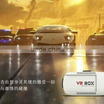 Virtual Reality VR Headset 3D Video Glasses Google Cardboard Plastic Version for 3d Movies Games adjustable vr box