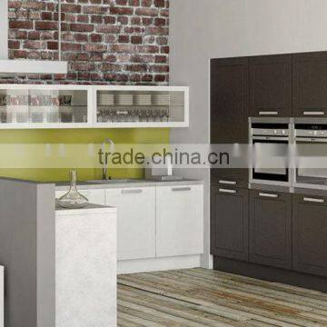 Free Design Kitchen Cabinet,High Glossy Lacquer Kitchen Cupboard Manufacturer photo-2