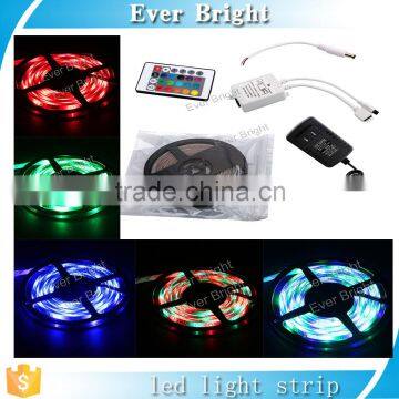 High quality smd 3528 5 meter rgb led strip manual controller