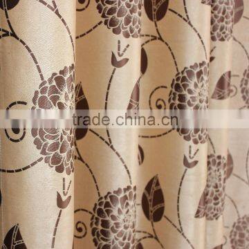 XIANA ED5007 Indian Market High Grade Popular Suede Jacquard Indian Curtain Fabric photo-2