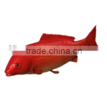 Cheap hand-made PU fish big red carp