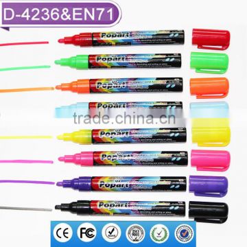 Innovative Amazon water based liquid chalk ink dry erasable ceramic marker pen