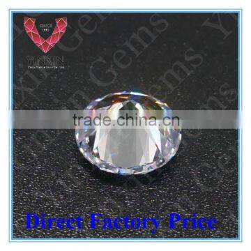 5.0mm White Color Round Shape Cubic Zirconia Fashion in Stock Factory photo-2