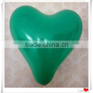 2016 promotional heart latex balloon for decoration