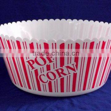 disposable plastic popcorn bowl containers