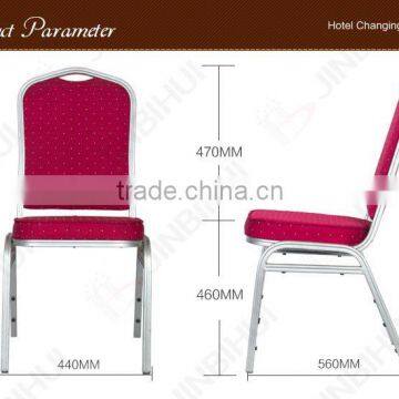 BH-L8316A hotel Stacking dining chair, Aluminum banquet Chair