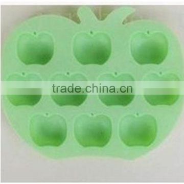 2016 Green Apple Silicone Cake Mold funny cake mold