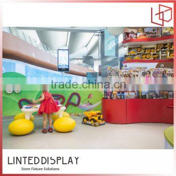 Plywood made high-quality children toys display stand