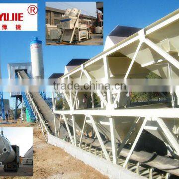 concrete mixer machine with lift