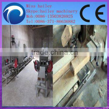 four head and high efficiency hot press wood pallet block making machine