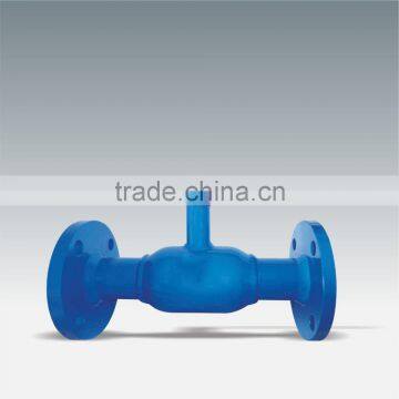 China direct sale standard reduce bare full bore ball valve for liquid medium