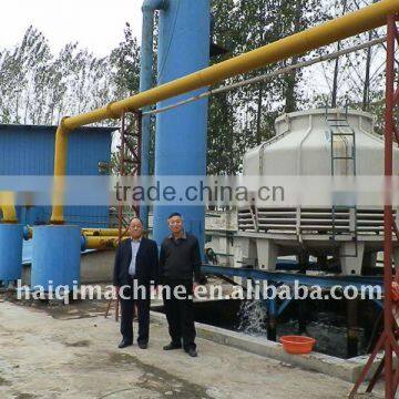 Palm trees biomass gasification power generation