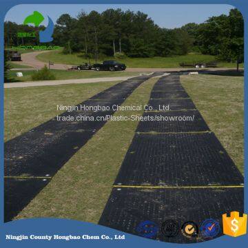 UV Stabilised HDPE Plate Ground Protection Outdoor Mobile PE Road Mats