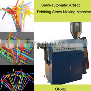 Artistic Drinking Straw Making Machine