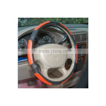 color car steering wheel cover leather in steering wheel covers