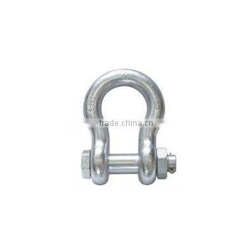 US European JIS type large dee or bow anchor shackles