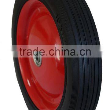 China Solid Rubber Tyre Wheel Tire/solid Tire/wheel Rim/wheel Barrow Tyre/yard Cart Tire photo-3