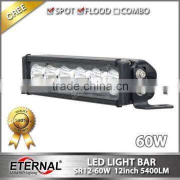 60W Led Work Light Bar Lamp for Car Automotive 4x4 Vehicle Tree Loader Snow Truck Crawler Trailer Tractor Lamp photo-2