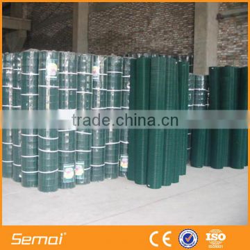 China professional cheap galvanized wire mesh rolls/1/2 inch square hole welded wire mesh/pvc coated welded wire mesh