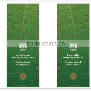 PVC Do Not Disturb Hotel Door Hanger With Hole Punch photo-5