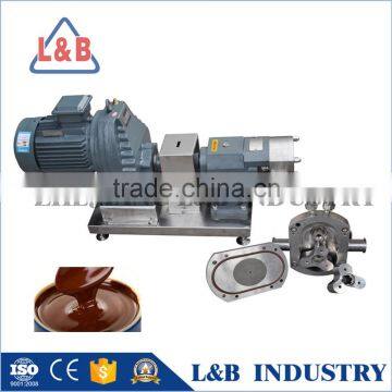 Wenzhou Steel Industrial Cam Rotor type Chocolate Paste Pump