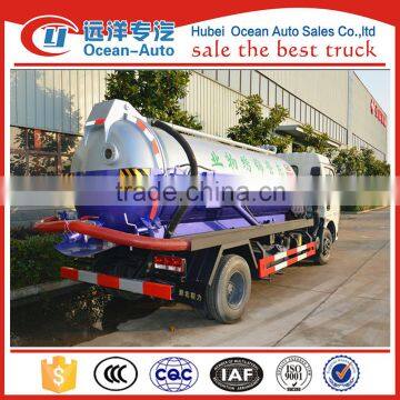 Dongfeng 4 Cubic Meters Sewage Suction Tanker Truck for Sale