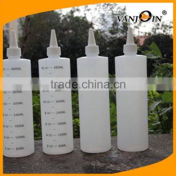 500ml White Plastic Squeeze Liquid Packaging Bottle photo-4