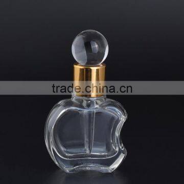 Hot Selling Wedding Gifts 10ml Apple Shaped Refillable Perfume Glass Bottles for Essential Oil Packaging photo-2