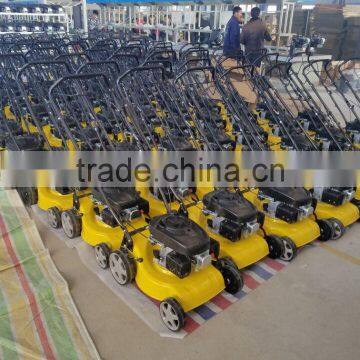 2017 Hot Sale 4-Stroke 99CC Handpush Lawn Mower Grass Cutter 1P60F Rear 8'' Front 6'' photo-3