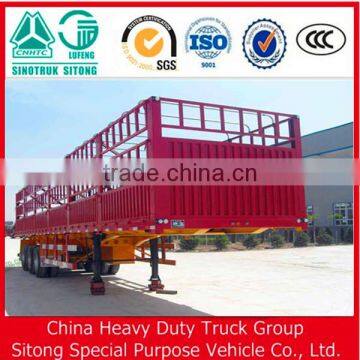 Tri-axle Fence Semi-trailer / Stake Semi Trailer for Vietnam Market photo-3