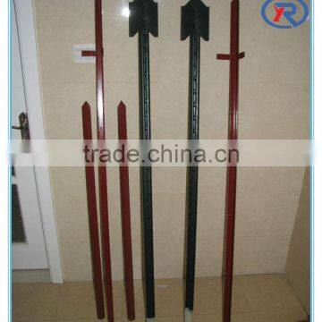 Cheap Farm Used Metal t Fence Post/Green Painted Studded T Fence Posts photo-4