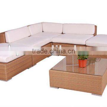 Rattan garden furniture