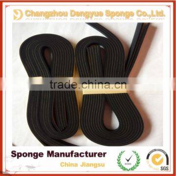 Weatherseal Strips Adhesive Single Side EPDM SBR NBR PVC Rubber Black Foam Tape