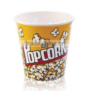 Made in China pp round plastic popcorn bucket