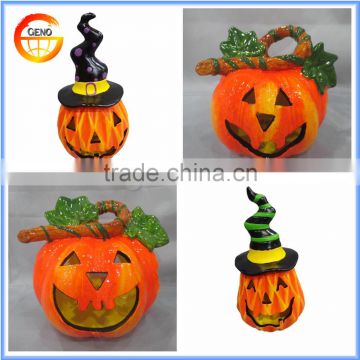 New designs halloween ceramic terracotta pumpkin