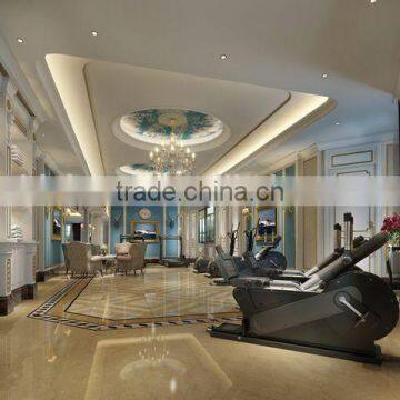 Luxury Classic Residential Bathroom 3D Interior Rendering Design for New Built Villa Wish Furnishing photo-4