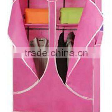 High Quality Wardrobe\Single Canvas effect Wardrobe Clothes Rail Storage