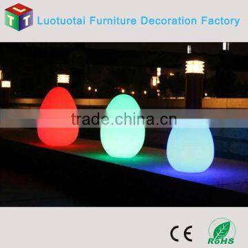 PE material decorative multicolor change led lamp