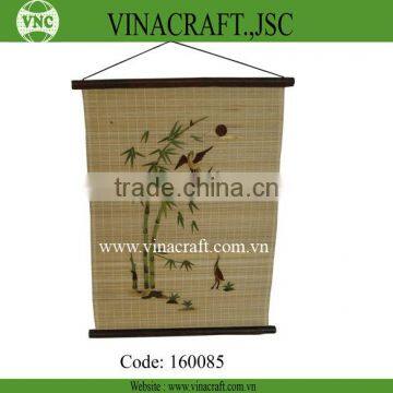 Bamboo Hanging decorative pictures for home decor