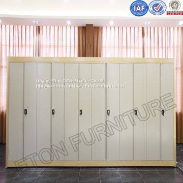 Library Trackless Metal Shelving Rack With Skidproof Device photo-5