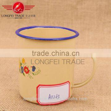 China Hot Sale High Quality Cheap Enamel Camping Mug Wholesale photo-5