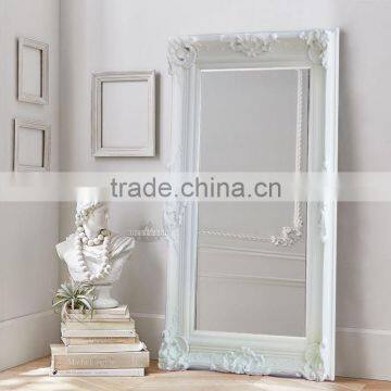New Degsin Large Framed Wood Wall Mirrors Decorative photo-4