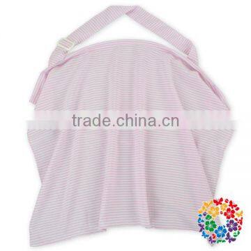 pink grid baby nursing cover for breastfeeding