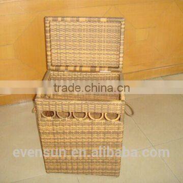 Outdoor Rattan Waste Bin Price photo-2